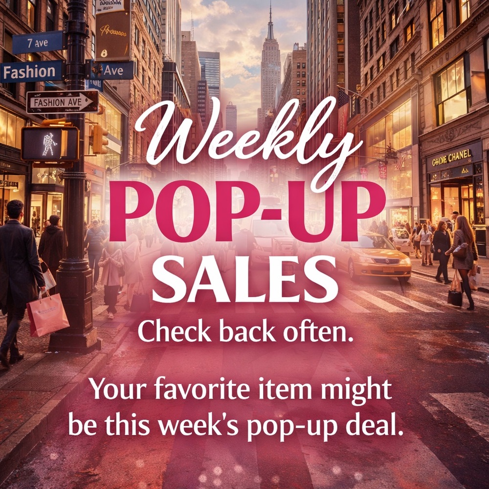 💰🤑Weekly Pop-Up Sales!!
